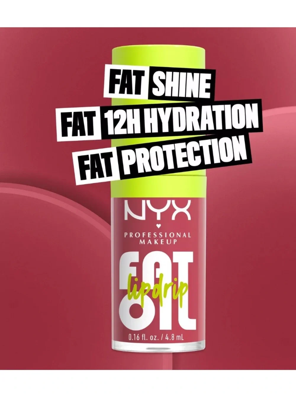 NYX Fat Oil Lip Drip Lip Oil in Chillin Like a Villian 4.8ml BRAND NEW/SEALED